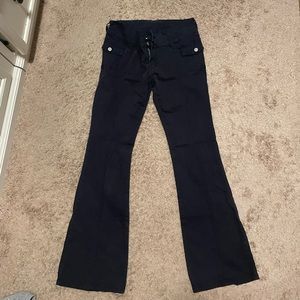 Brandy Melville navy low waisted pants